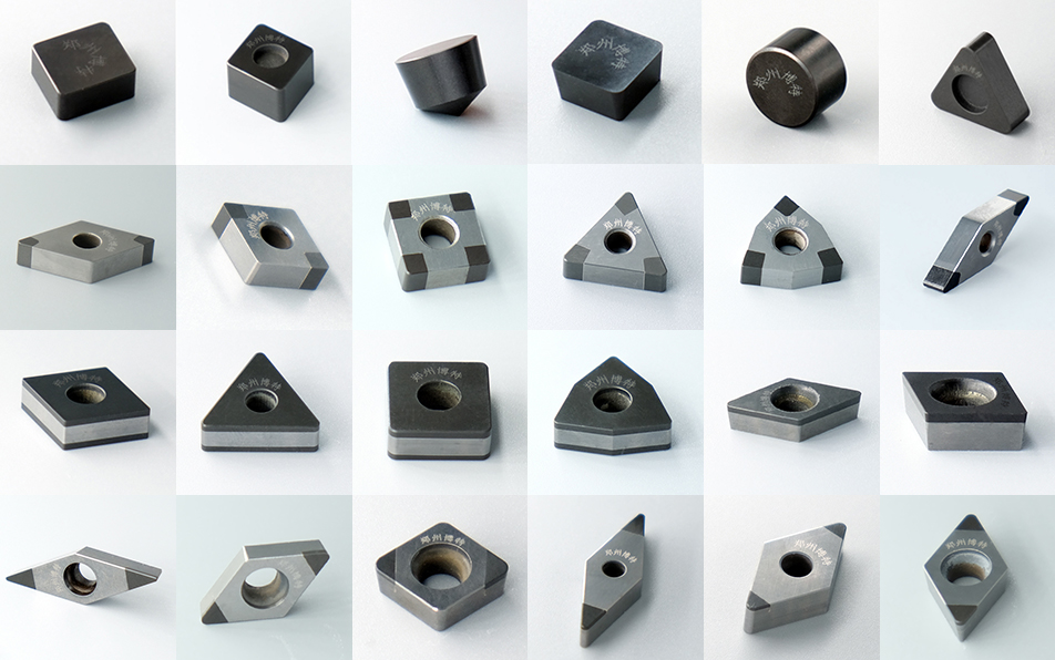 鄭州博特CBN刀片結(jié)構(gòu)形式及牌號